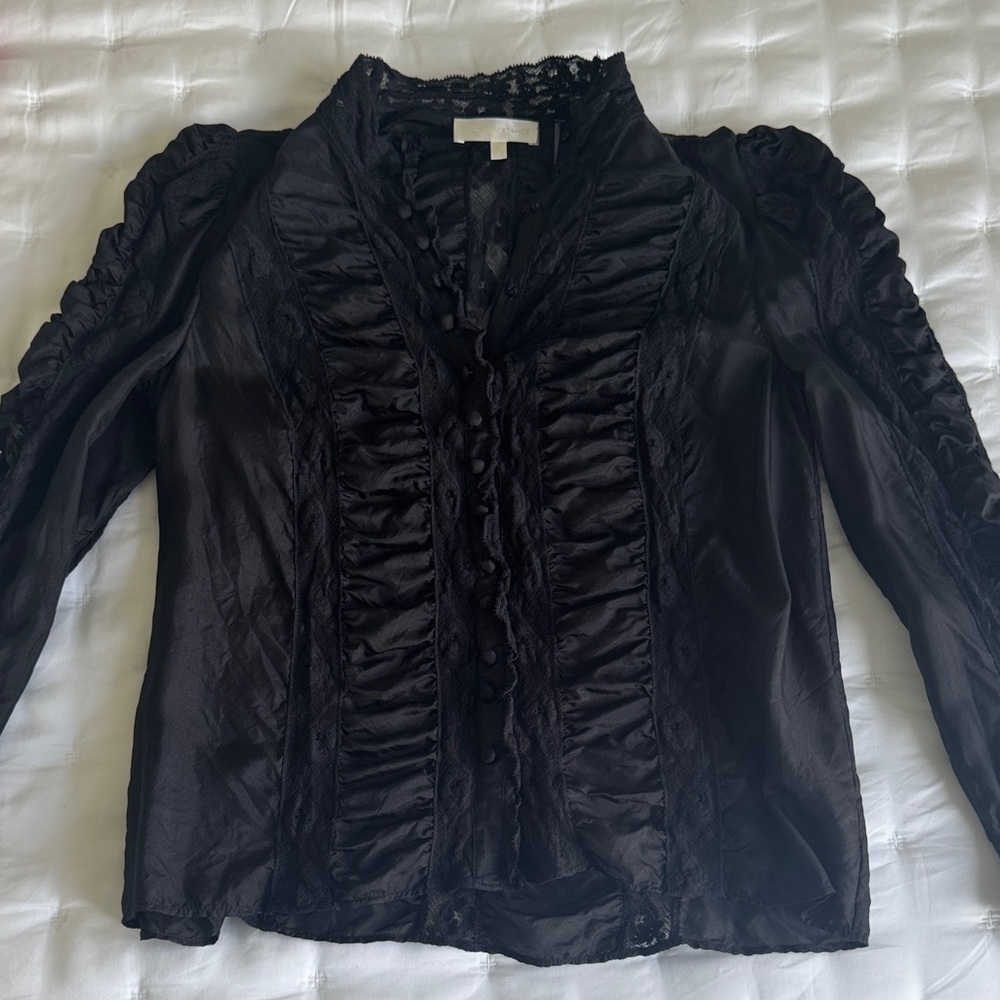 Loveshackfancy Jacque Lace Blouse - image 1